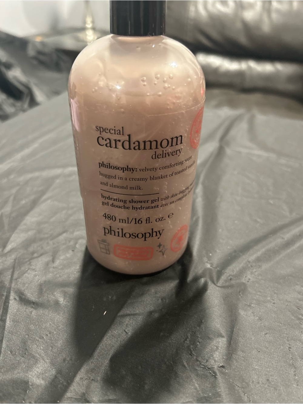 Philosophy Special Cardamom Delivery Shower Gel - Cream & Pink Accents